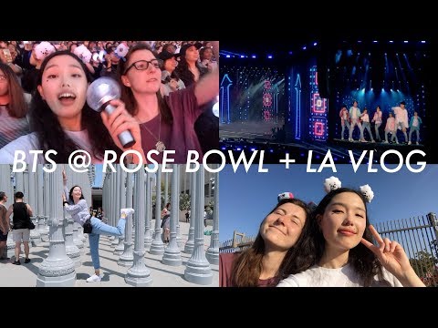 i saw BTS and had the best weekend of my life | speak yourself tour concert experience + LA vlog