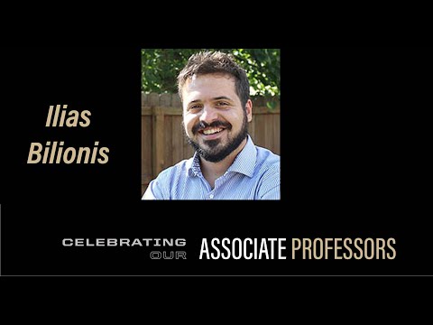 Ilias Bilionis, Associate Professor, Mechanical Engineering