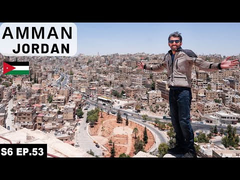 IMPRESSIVE First Impressions of the Capital of Jordan S06 EP.53 | MIDDLE EAST MOTORCYCLE TOUR