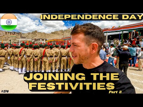 Indian INDEPENDENCE DAY festivities - Mingling with officials - India Motovlog EP53