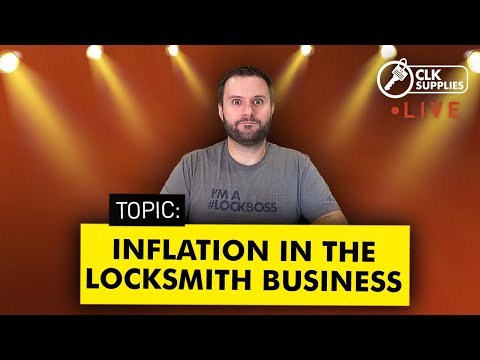 Inflation in the Locksmith Business (Update) | #Lockboss Show & Giveaway