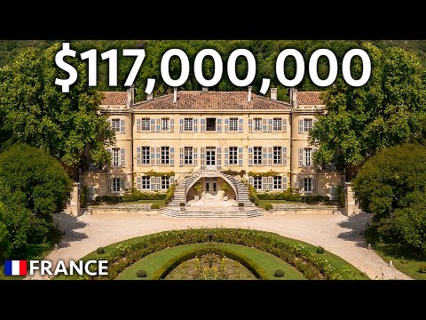 Inside a $117,000,000 French Modern Chateau With a World Famous Vineyard