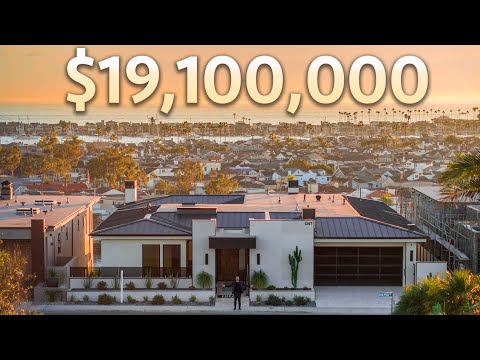 Inside a $19,100,000 California MODERN MANSION with Incredible Views!