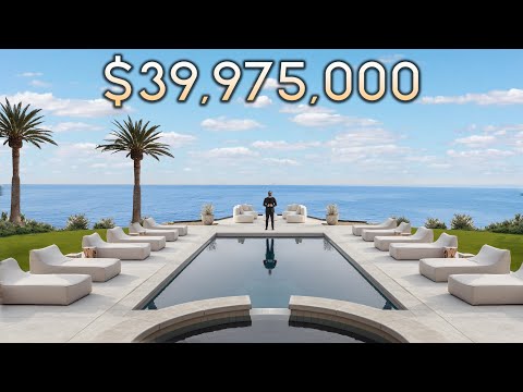 Inside a $47,000,000 Cliffside Estate in Malibu, California