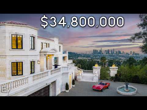 Inside an Iconic Los Angeles Estate with Insane City Views!