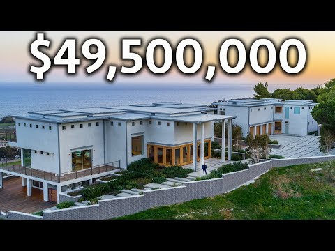 Inside The Most EXPENSIVE Malibu Mountainside Mansion