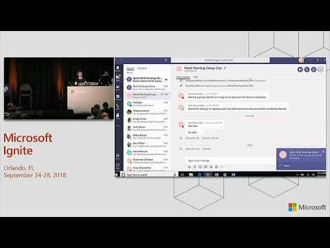 Intelligent meetings in Microsoft Teams  - BRK2188