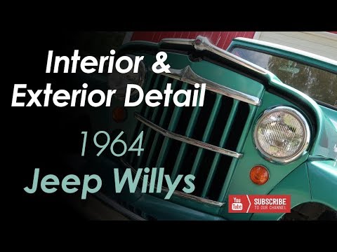 Interior & Exterior Detail // 1964 Jeep Willys