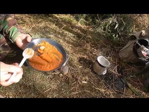 Irish Defence Forces 24 hour ration pack 24 hour field test....Well almost