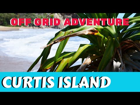Island Paradise, Curtis Island, off grid remote camping in our NPS 75/155 Travel Truck Part 2 EP.91