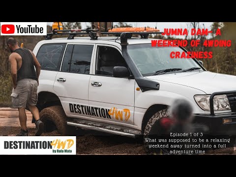 Jumna Dam 4WD-Bogged-hiking-biking what a weekend! Episode 1of 3