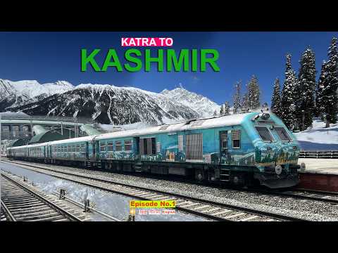 Kashmir Tour | Kashmir Train Journey | Katra To Kashmir Train | Kashmir Tourist Places