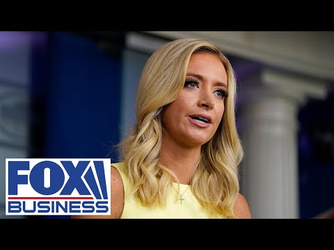 Kayleigh McEnany holds press briefing at White House