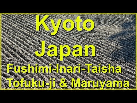 Kyoto, Japan, Temple Gardens: Fushimi-Inari-Taisha, Tofuku-ji, Maruyama Park