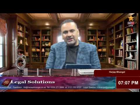 Legal Solutions with Harjap Singh Bhangal 18.03.2022 - Live Callers