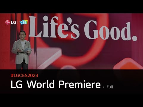 LG at CES 2023 :  LG World Premiere - Full I LG