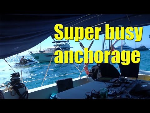 Life at anchor in Formentera Spain - Sailing A B Sea (Ep.029)