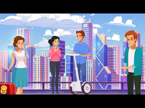Life of five friends in Los Angeles | Animated film - English Full episode