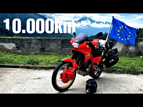 Long Distance Motorcycle Journey on a Honda Dominator 650 / Europe 2020 / Full Travel Adventure