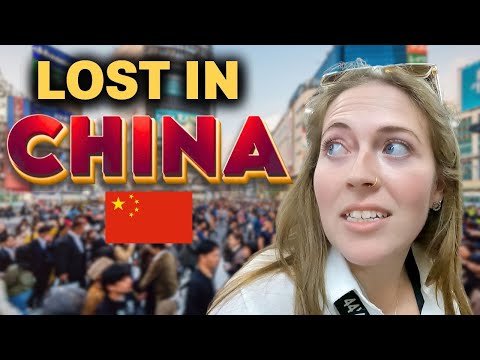 LOST and ALONE in China's LARGEST City...  (This Blew Our Minds)