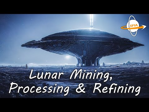 Lunar Mining, Processing & Refining