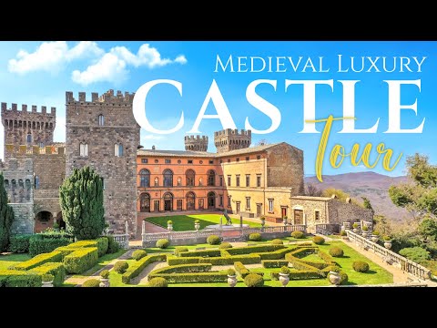 Luxury And History: TOURING a Medieval CASTLE in Italy | Lionard LUXURY Real Estate
