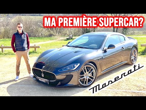 MA PREMIÈRE SUPERCAR? Maserati Granturismo MC Stradale !