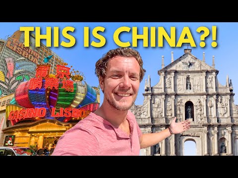MACAU | You Won't Believe This Is CHINA! 