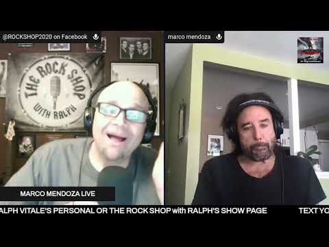 Marco Mendoza Live Interview on The Rock Shop with Ralph