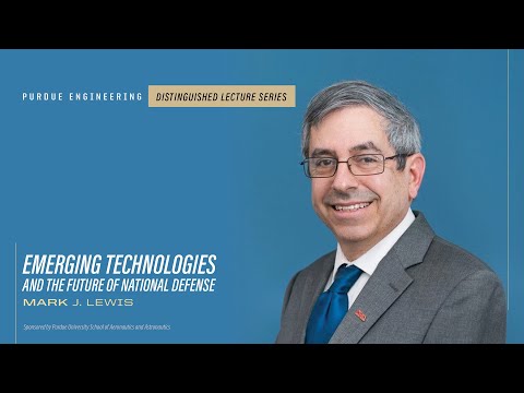 Mark J. Lewis: Emerging Technologies and the Future of National Defense