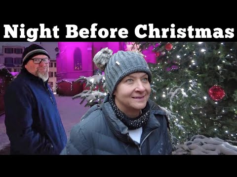 Merry Christmas Eve From France [Van Life Christmas Market Tour]