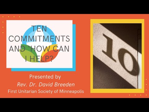 Message: Ten Commitments and ‘How Can I Help?