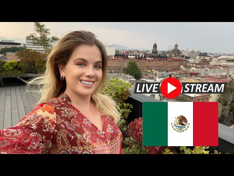 Mexico City Livestream Tour ️ (this city has really impressed me)