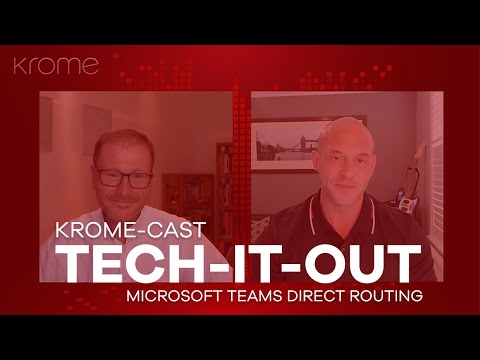 MICROSOFT DIRECT ROUTING FOR TEAMS: Using Microsoft Teams for calling.