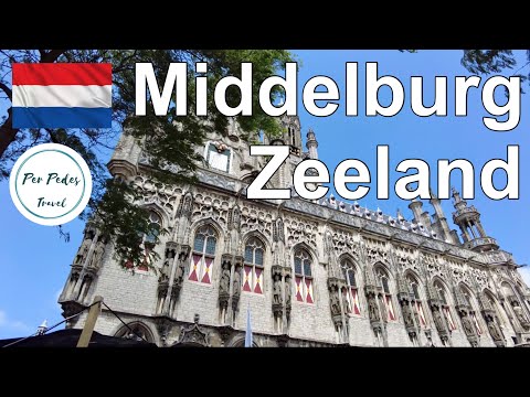 Middelburg, Zeeland, Netherlands Walking Tour (with Subtitles) - July 2021