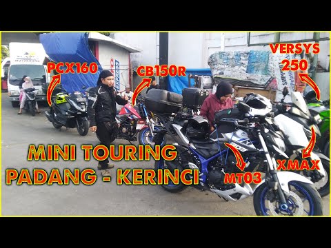 MINI TOURING BIKE.️ GAS POLL PADANG - KERINCI PART #1 || MotoVlog #112 (MOTOVLOG MINANG)