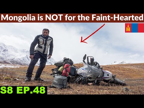 Mongolia Did Really Scare me  S8 EP.48 | Altai Tavn Bogd | Pakistan to Japan Motorcycle