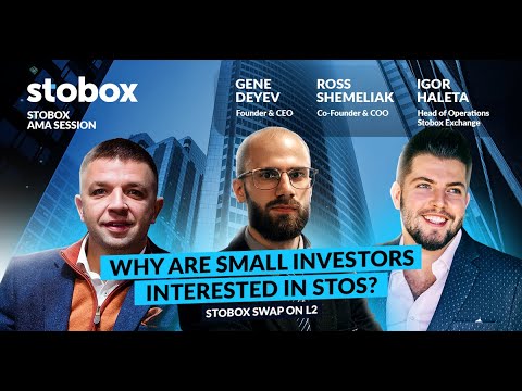 Monthly Community Stream with the Stobox Management Team
