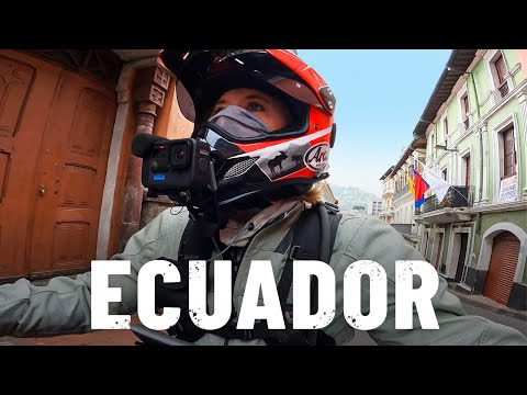 Motorcycle adventures in Ecuador BEGIN!! |S6 - E5|