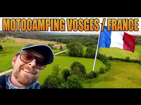 MOTORCYCLE CAMPING TRIP - VOSGES / FRANCE - 4K