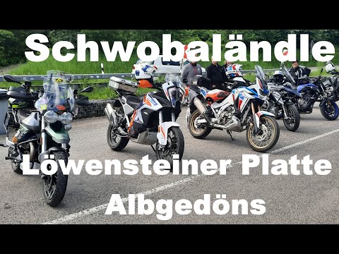 Motorrad-Adventure-Touring-  im Schwabenland, Löwensteiner Platte, Kochertal, Alb und Albgedöns