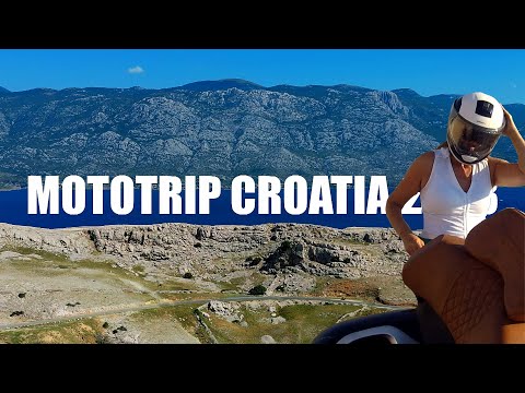 Mototrip CROATIA 2023 , ENG subtitles , Pag, Primosten, Dubrovnik, Biograd, Plitvice lakes