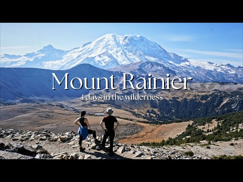 MOUNT RAINIER | Feeling small next to this GIANT! 4 days camping, and a grizzly bear encounter