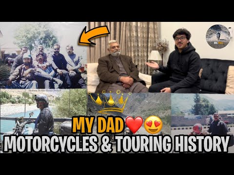 MY DAD MOTORCYCLES & TOURING HISTORY | MAZA AGEYA | SUZUKI DR650 1992 | 80S RIDER