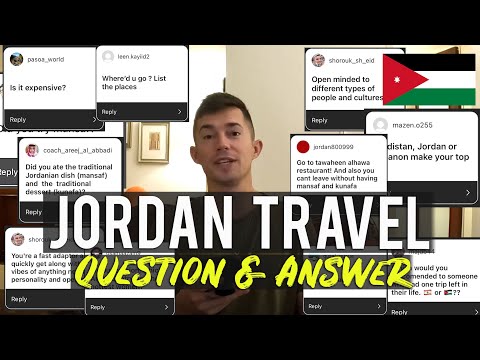 My experience traveling JORDAN Q&A  تجربتي بالسفر في الأردن, سؤال و جواب