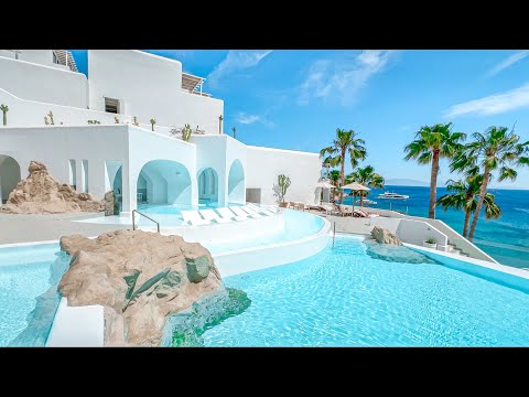 Mykonos Blu Grecotel | The Most Stunning Hotel in Mykonos(full tour in 4K)