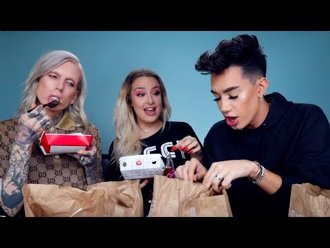 NASTY Jack In The Box Mukbang ft. Jeffree Star & James Charles