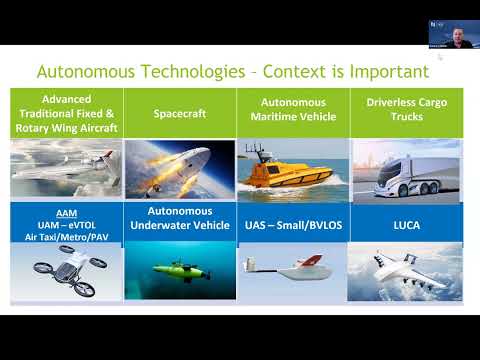NCyTE Monthly Meeting: Autonomous and Semi-Autonomous Systems