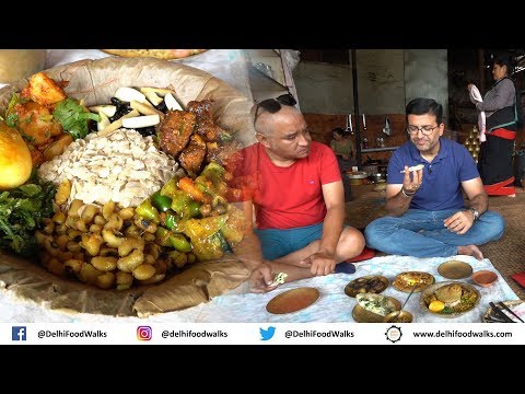 NEWARI food in NEPAL I TRADITIONAL dishes with LOCAL LIQUOR in KIRTIPUR and LALITPUR