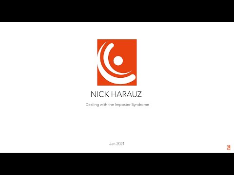 Nick Harauz - Dealing with the Imposter Syndrome